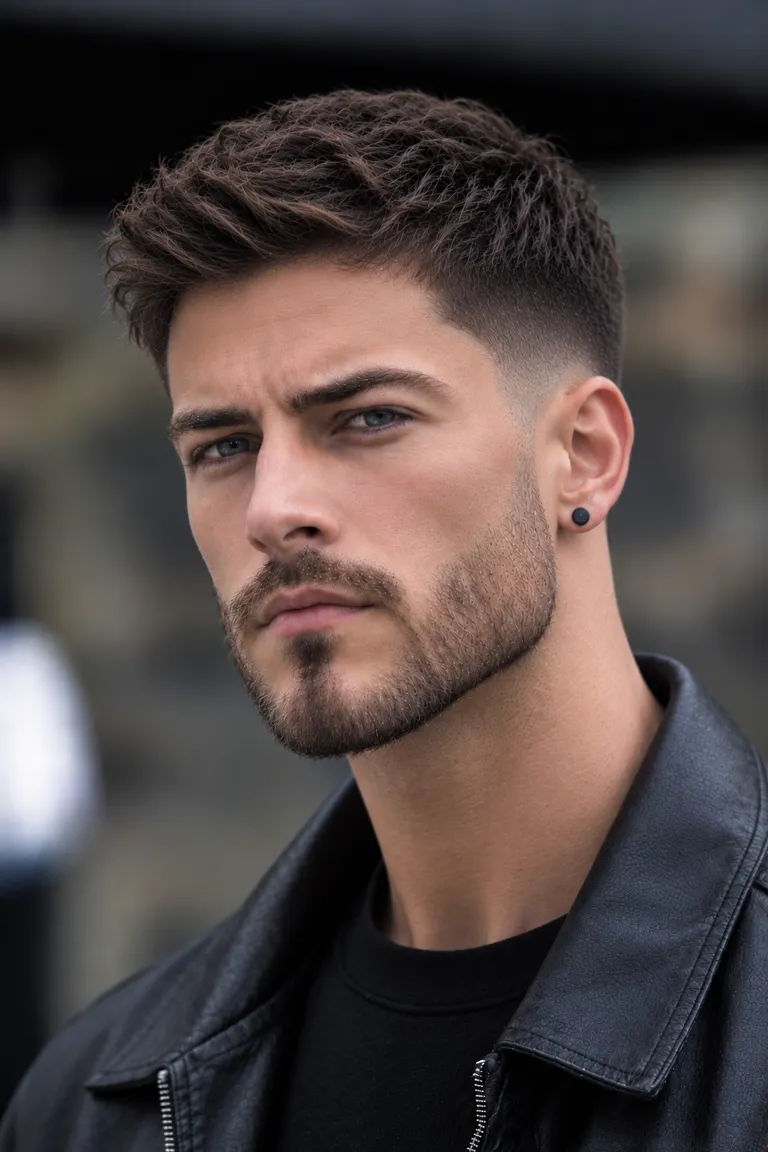 Low Taper Fade erkek saç modeli