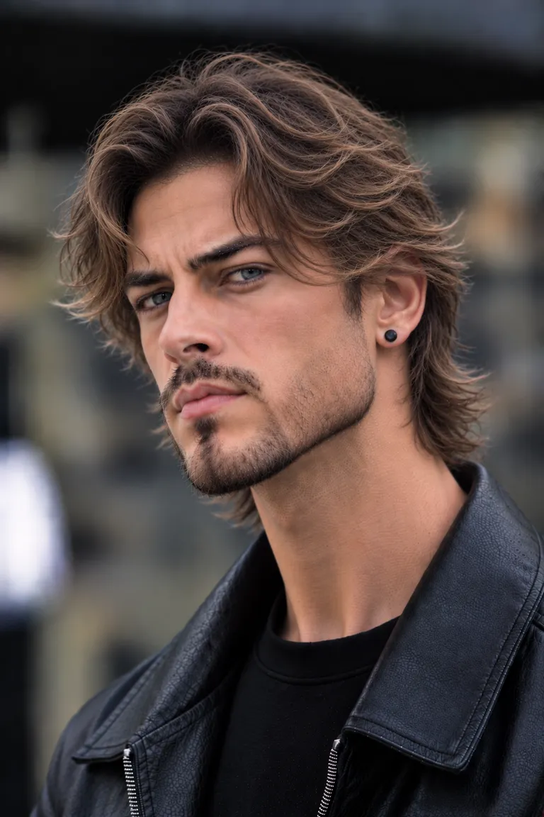 Surfer Layers erkek saç modeli